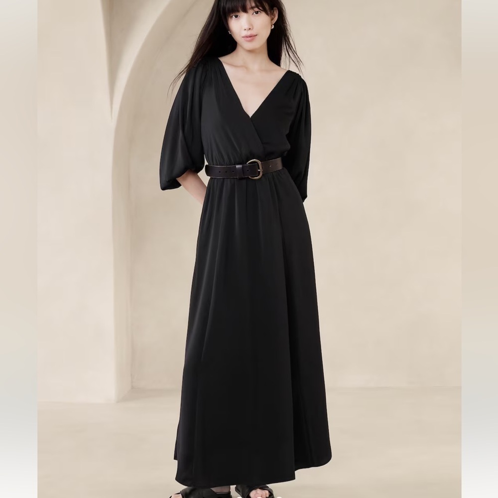 Banana Republic BLOUSON MAXI DRESS